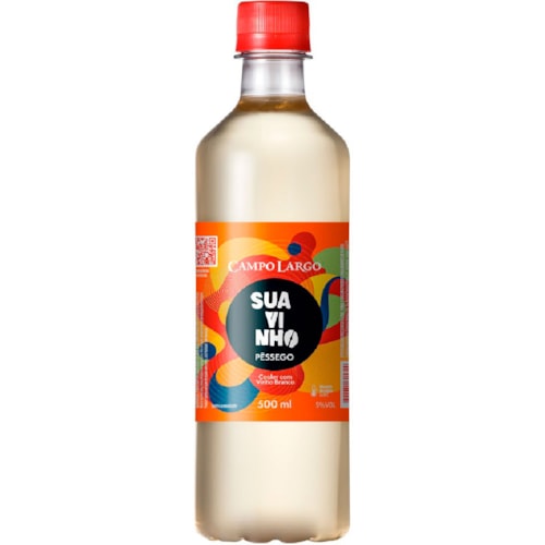 Cooler Campo Largo Suavinho Pêssego 500ml