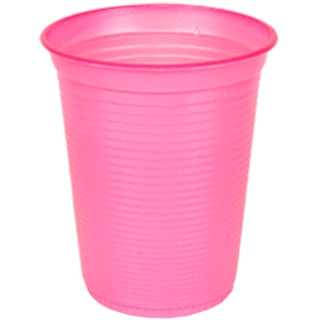 Copo Descartável Coposul Plástico Cor Rosa 200ml 50Un