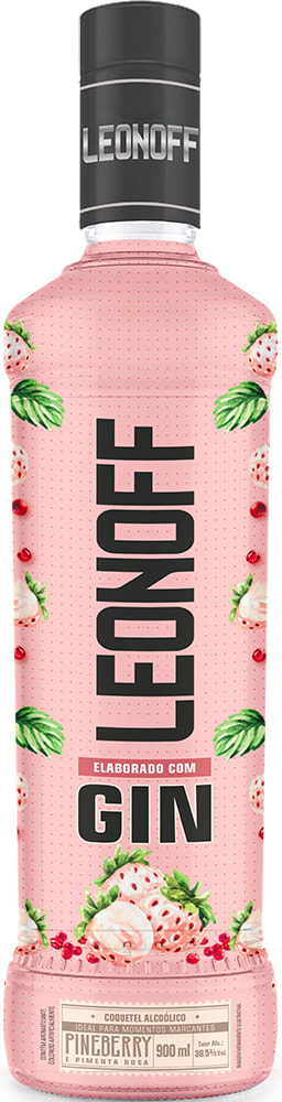 Coquetel Alcoólico Leonoff Sabor Pineberry 900ml - Destro