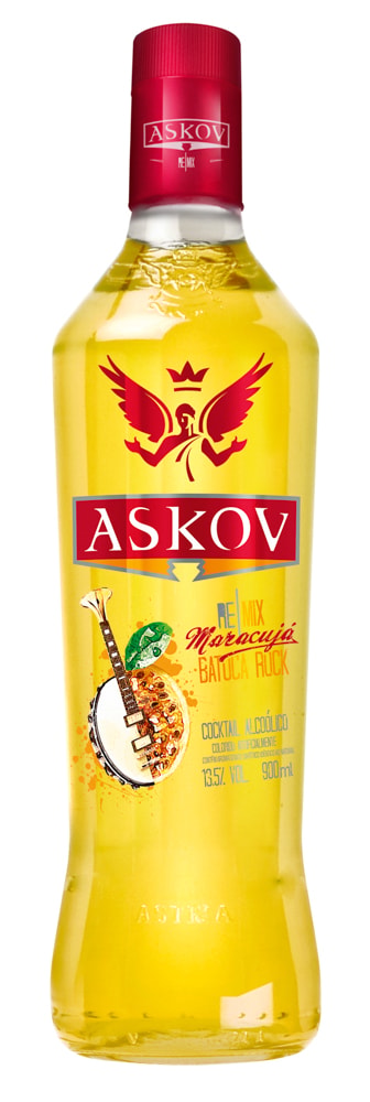 Coquetel Askov Maracujá Remix 900ml - Destro