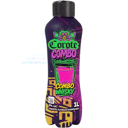 Coquetel Corote Combo Sabor Combo Whisky 1L