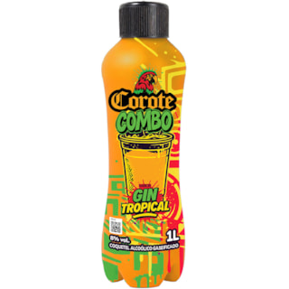 Coquetel Corote Combo Sabor Gin Tropical 1L
