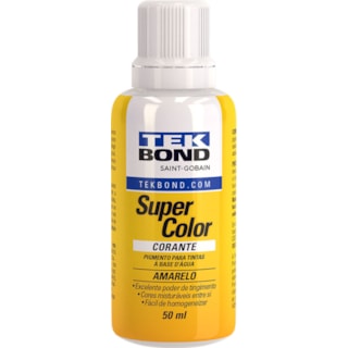 Corante Tek Bond Líquido Amarelo 50ml