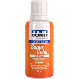 Corante Tek Bond Líquido Laranja 50ml