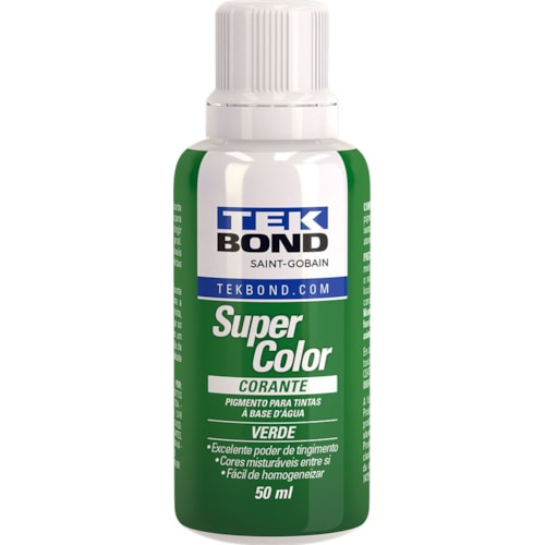 Corante Tek Bond Líquido Verde 50ml