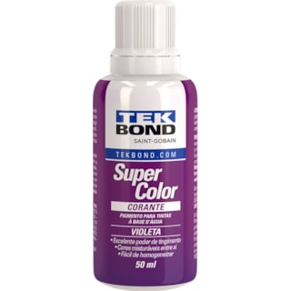 Corante Tek Bond Líquido Violeta 50ml