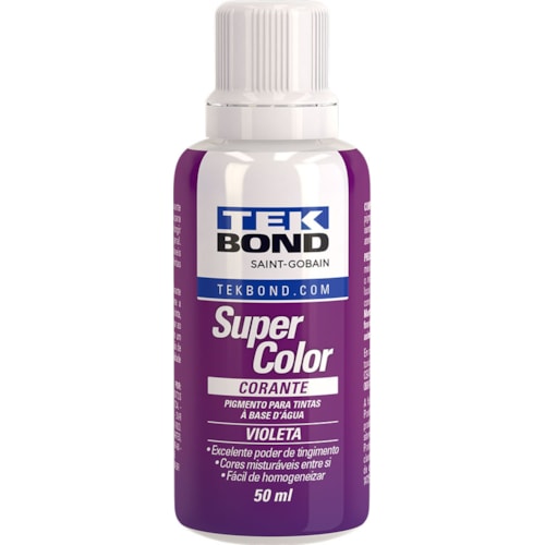 Corante Tek Bond Líquido Violeta 50ml