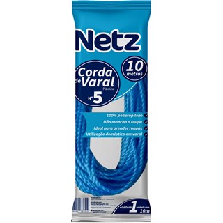 Corda de Varal Netz Plástica 10 Metros N5