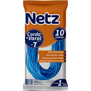 Corda de Varal Netz Plástica 10 Metros N7