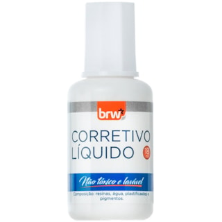 Corretivo Líquido BRW 18ml