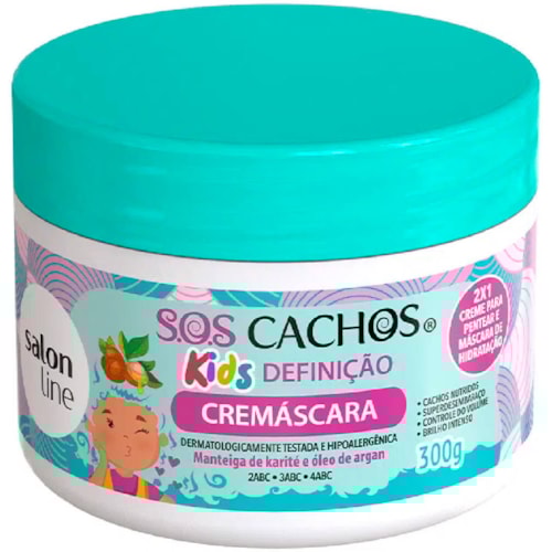 Cremáscara Salon Line Kids Definição 300g