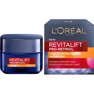 Creme Antirrugas L'Oréal Revitalift Pro-Retinol FPS20 49g