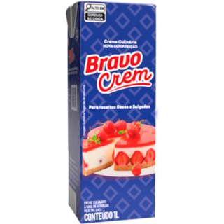 Creme Culinário Bravo Crem TetraPak 1L