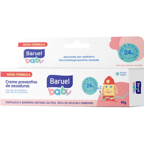 Creme de Assadura Baruel Preventivo Barreira Protetora 90g