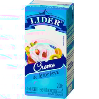 Creme de Leite Líder 200g