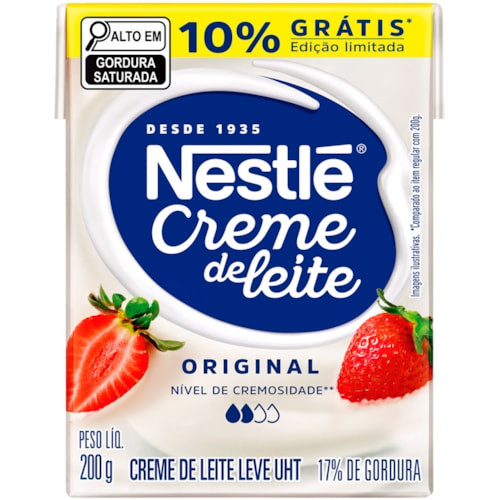 Creme de Leite Nestlé Original Tetrapak 200g