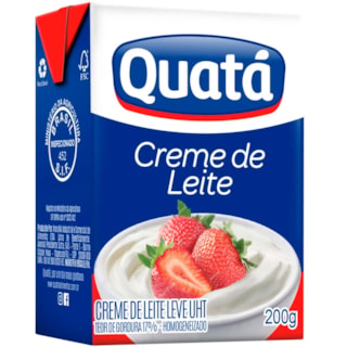 Creme de Leite Quatá Tetra Pack 200g