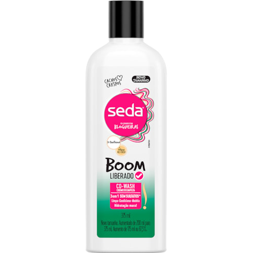 Creme de Limpeza Seda Boom 3 em 1 Liberado Co-Wash