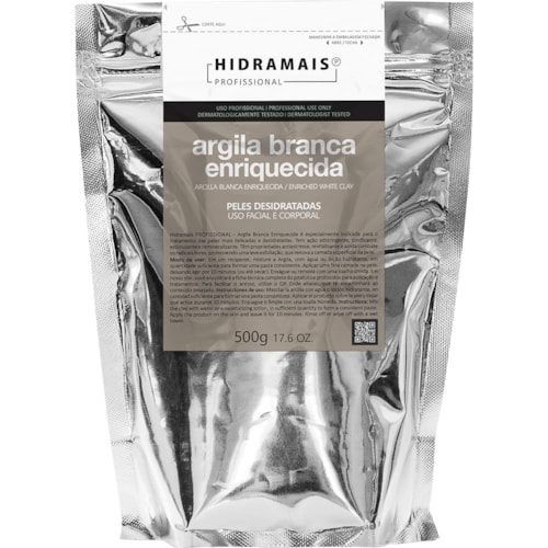 Creme de Massagem Argila Branca Hidramais 1kg