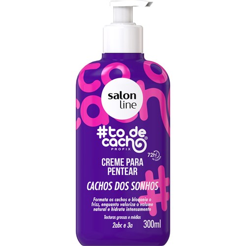 Creme de Pentear Salon Line #TodeCacho Crespo Divino 300ml
