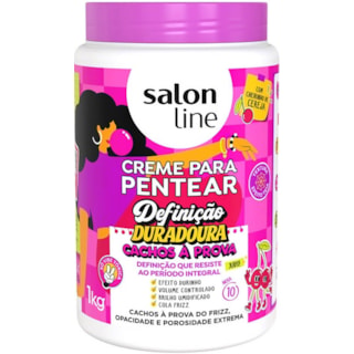 Creme de Pentear Salon Line Cachos à Prova Cereja 1Kg