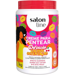Creme de Pentear Salon Line Cachos Ostentação 1Kg