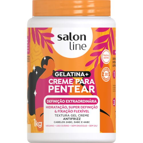 Creme de Pentear Salon Line Definição Extraordinária 1kg