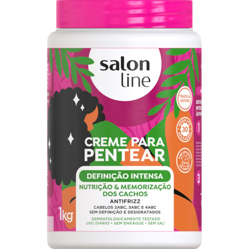 Creme de Pentear Salon Line Definição Intensa 1Kg