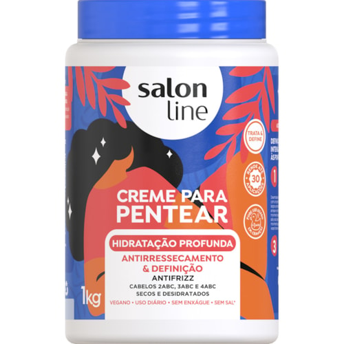 Creme de Pentear Salon Line Hidratação Profunda 1kg