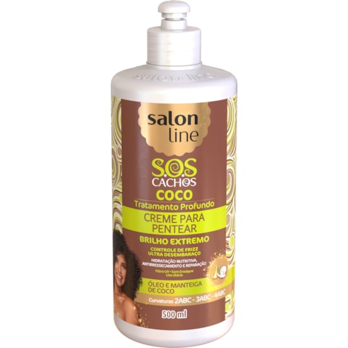 Creme de Pentear Salon Line S.O.S Cachos Tratamento Profundo 500ml