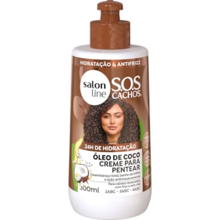 Creme de Pentear Salon Line S.O.S Coco Cachos 300ml