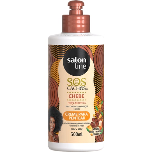 Creme de Pentear Salon Line SOS Chebe 300ml