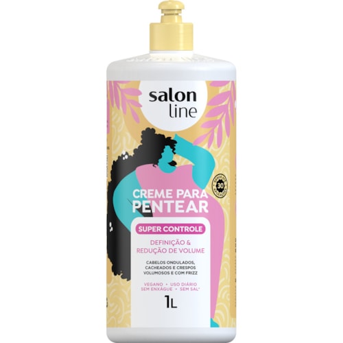 Creme de Pentear Salon Line Super Controle 1L