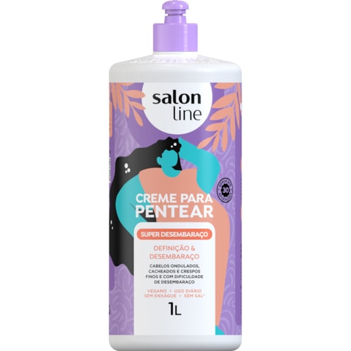 Creme de Pentear Salon Line  Super Desembaraço 1L