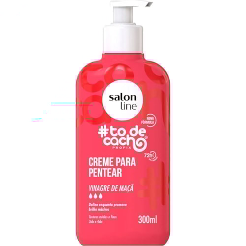 Creme de Pentear Salon Line #todecacho Vinagre de Maçã 300ml