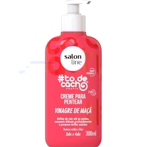 Creme de Pentear Salon Line Vinagre de Maçã 300ml