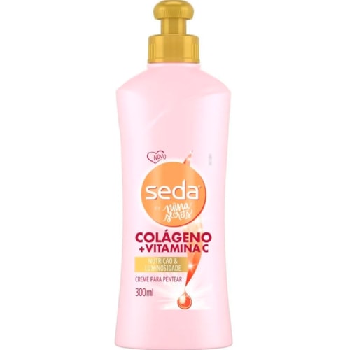 Creme de Pentear Seda Colágeno e Vitamina C 300ml