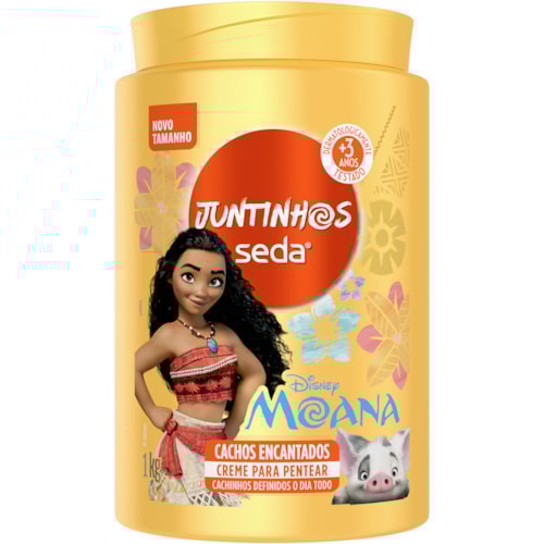 Creme de Pentear Seda Juntinhos Moana Cachos Encantados 1Kg
