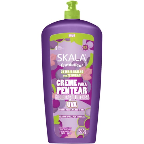 Creme de Pentear Skala Frutástica Uva 500g