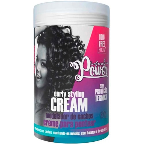 Creme de Pentear Soul Power Modelador de Cachos 800g