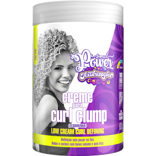 Creme de Pentear Soul Power Texturização Curl Clump 800g