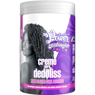 Creme de Pentear Soul Power Texturização Dedoliss 800g