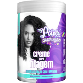 Creme de Pentear Soul Power Texturização Fitagem 800g