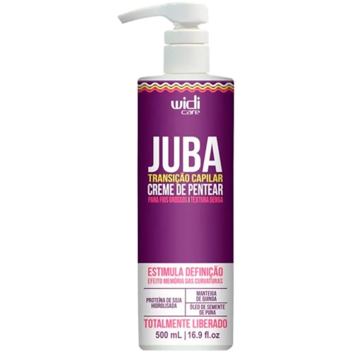 Creme de Pentear Widicare Juba Transição Capilar Denso 500ml