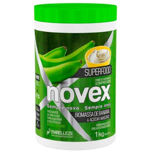 Creme de Tratamento Novex Biomassa Banana 1kg