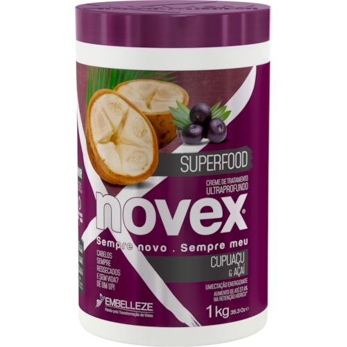 Creme De Tratamento Novex Cupuaçu & Açaí 1Kg