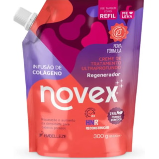 Creme de Tratamento Novex Infusão de Colágeno Refil 300g