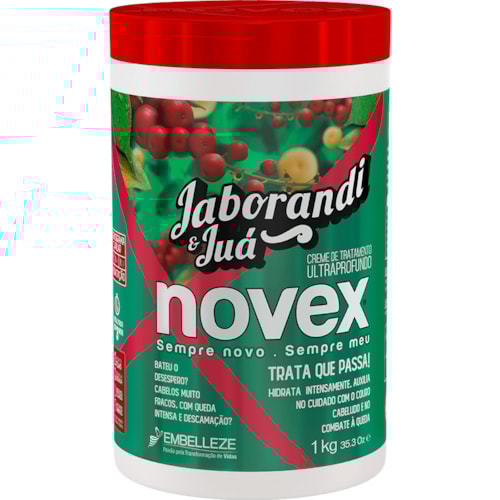 Creme De Tratamento Novex Jaborandi E Juá 1kg