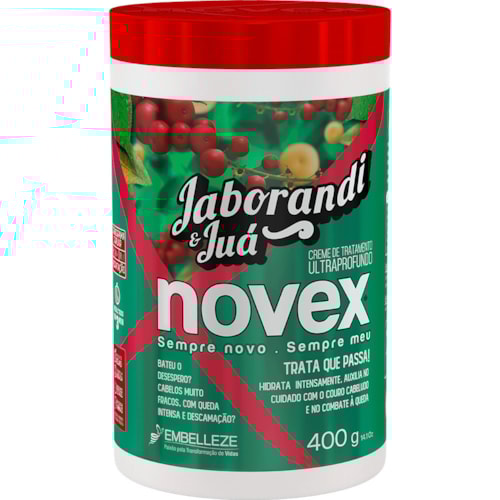 Creme de Tratamento Novex Jaborandi e Juá 400g
