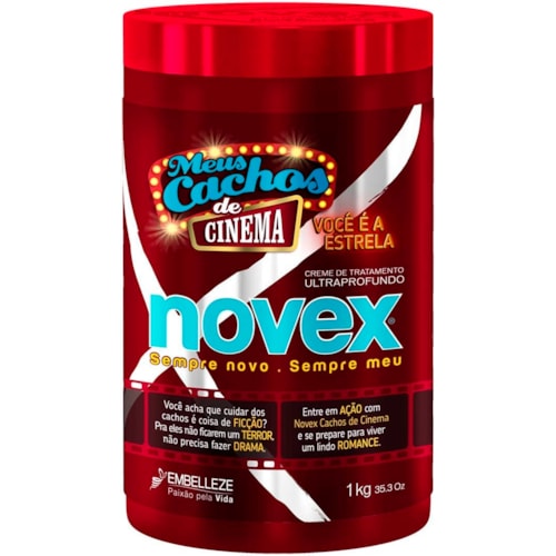 Creme de Tratamento Novex Meus Cachos de Cinema 1kg